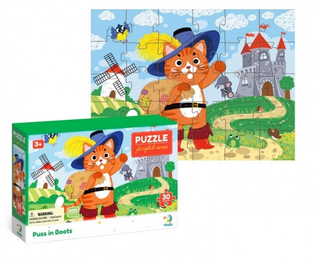 PUZLE MAČAK U ČIZMAMA 30 KOM