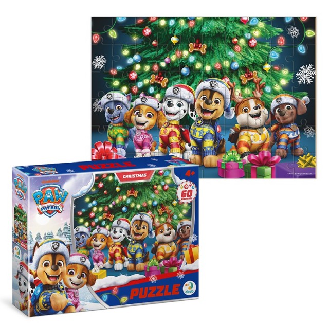 PUZLE PAW PATROL - SPREMNI ZA PRAZNIK  60 KOM